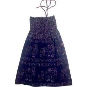 2/$15 One of a Kind Cambodia Elephant Dress